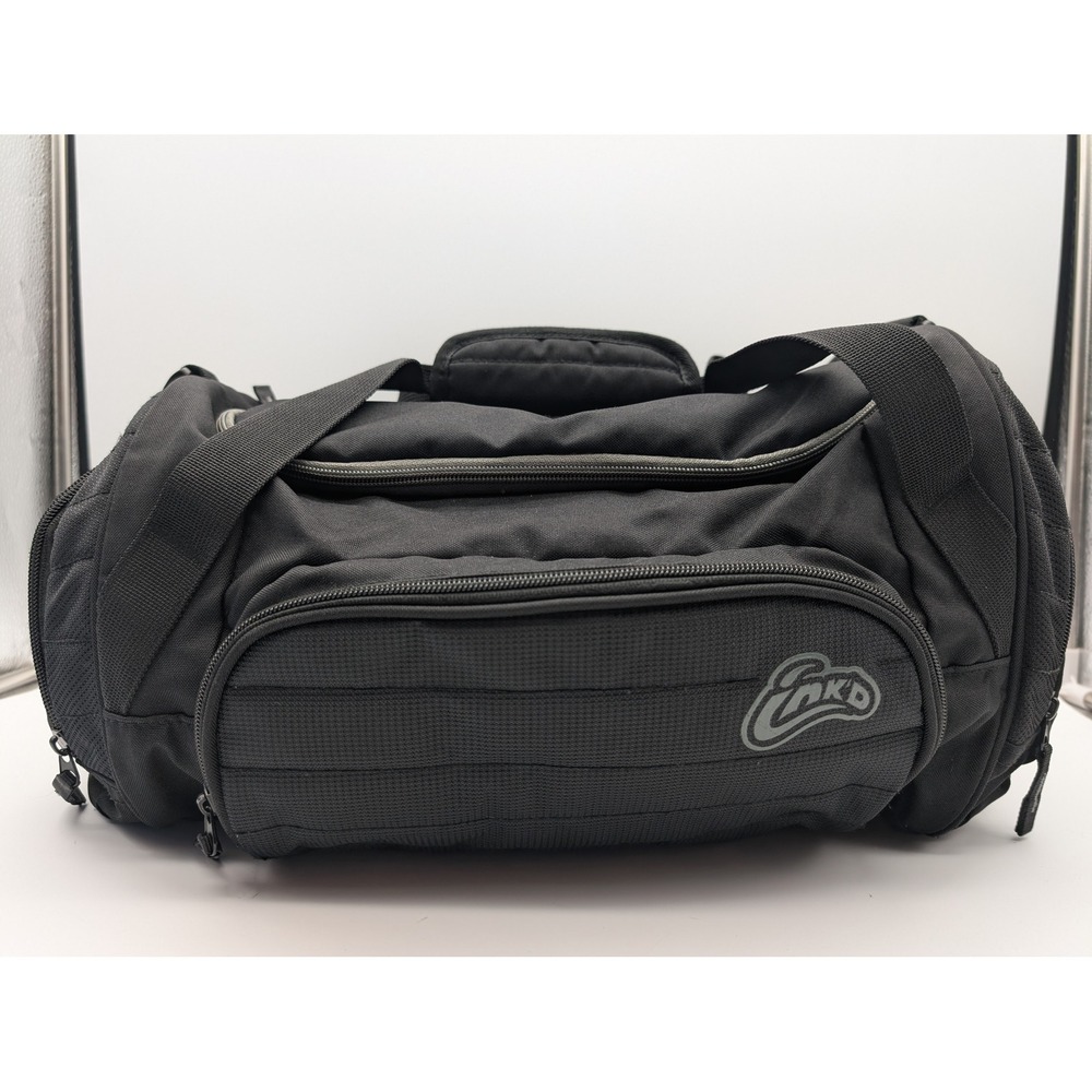 Clean Skullcandy Ink'd Black Travel Gym Workout Bag Luggage Duffle Bag 20"